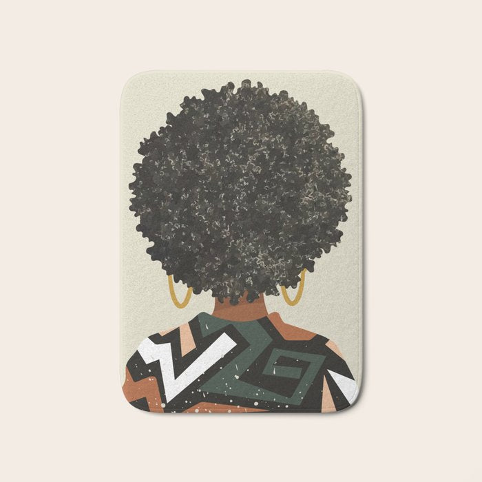 Black Art Matters Bath Mat Gallery Image 1