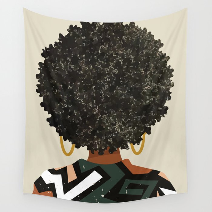 Black Art Matters Wall Tapestry Gallery Image 4