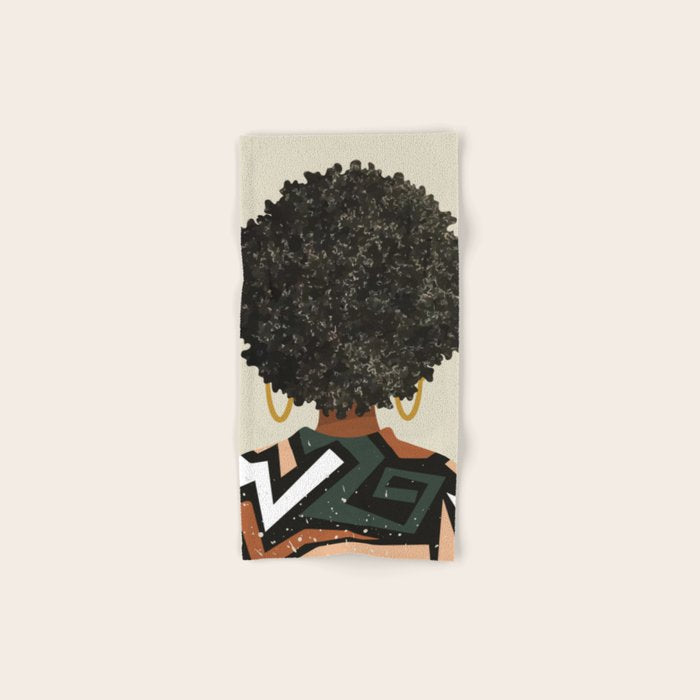 Black Art Matters Bath Towel Gallery Image 1