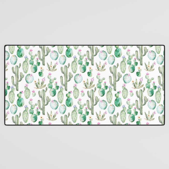 Cactus Summer Garden Desk Mat Gallery Image 3
