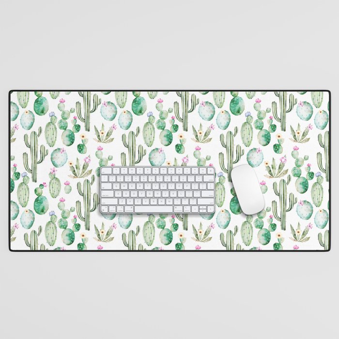 Cactus Summer Garden Desk Mat Gallery Image 1