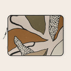 Patterned Tropical Leaves #1 Laptop Sleeve Gallery Image 1