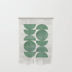 Green Retro Scandinavian - Mid Century Modern Wall Hanging Gallery Image 1