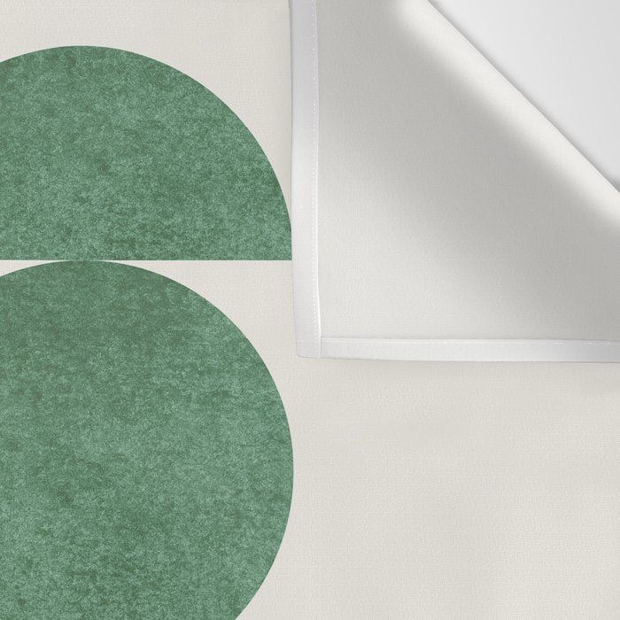 Green Retro Scandinavian - Mid Century Modern Wall Tapestry Gallery Image 3