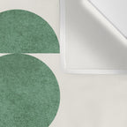 Green Retro Scandinavian - Mid Century Modern Wall Tapestry Gallery Image 3