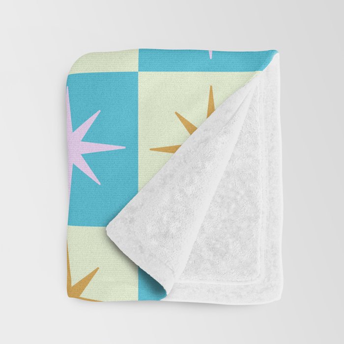 Star Check - Rainbow Bar Throw Blanket Gallery Image 3