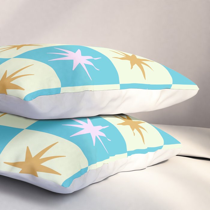 Star Check - Rainbow Bar Pillow Sham Gallery Image 3