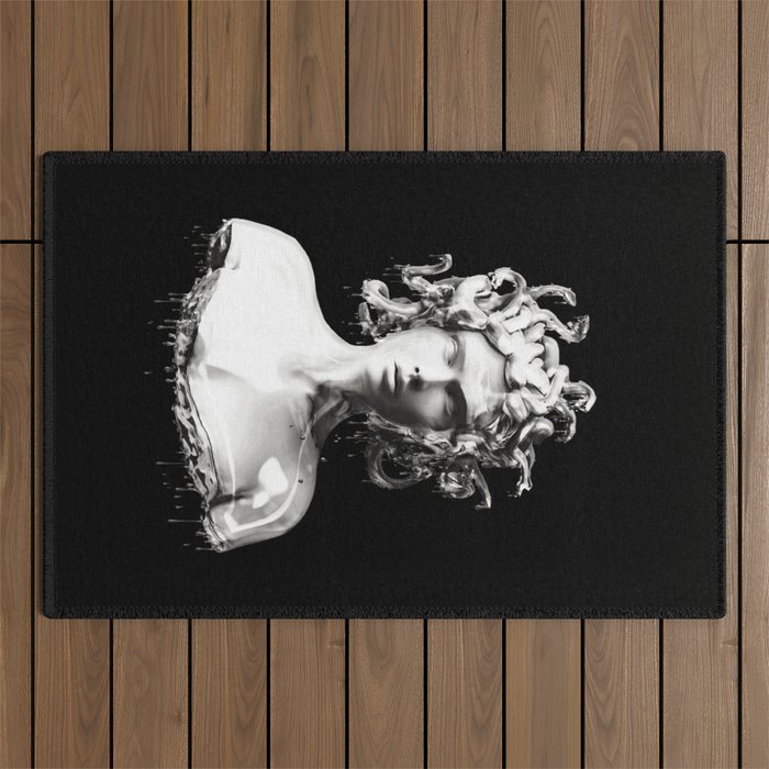Silver Medusa Outdoor Rug Gallery Image 1