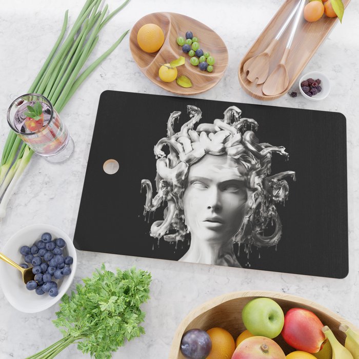 Silver Medusa Cutting Board Gallery Image 2