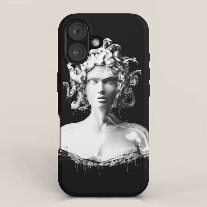 Silver Medusa iPhone Case Gallery Image 1