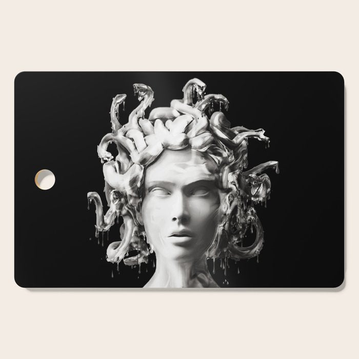 Silver Medusa Cutting Board Gallery Image 1