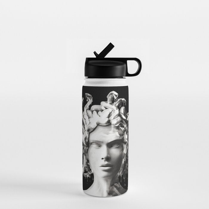 Silver Medusa Water Bottle Gallery Image 1