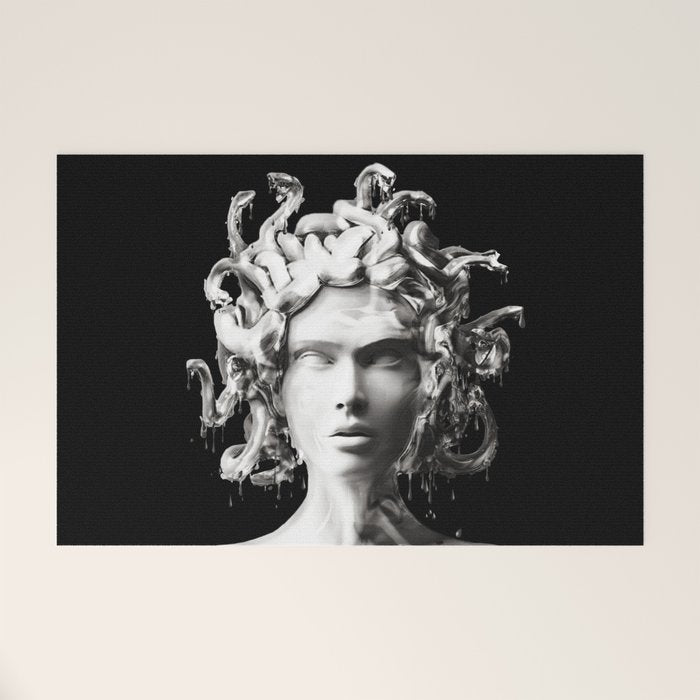 Silver Medusa Welcome Mat Gallery Image 1
