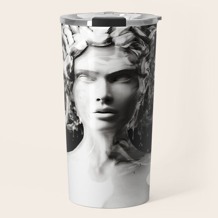 Silver Medusa Travel Mug Gallery Image 1