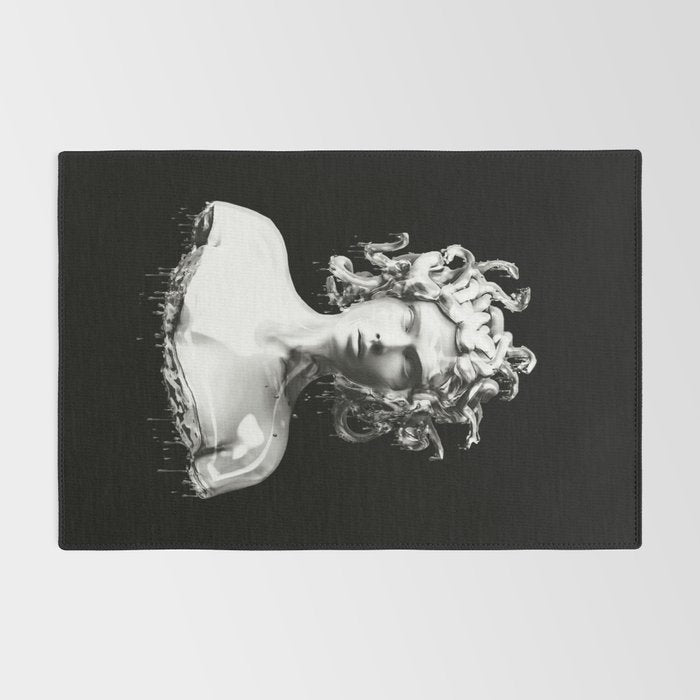Silver Medusa Rug Gallery Image 2