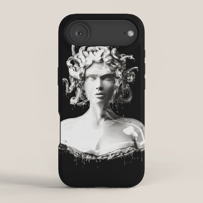 Silver Medusa iPhone Case Gallery Image 2
