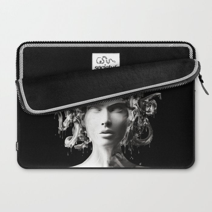 Silver Medusa Laptop Sleeve Gallery Image 2