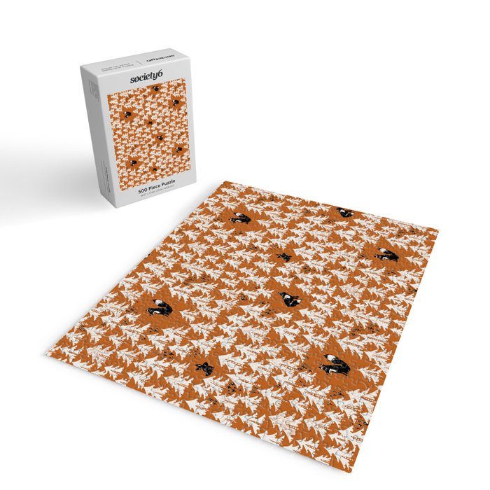 Black Forest fox terracotta Jigsaw Puzzle Gallery Image 2