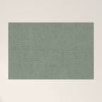boho triangle stripes - sage Welcome Mat Gallery Image 1