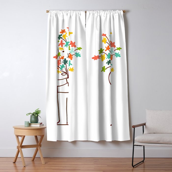I bring flowers Window Curtain Gallery Image 5
