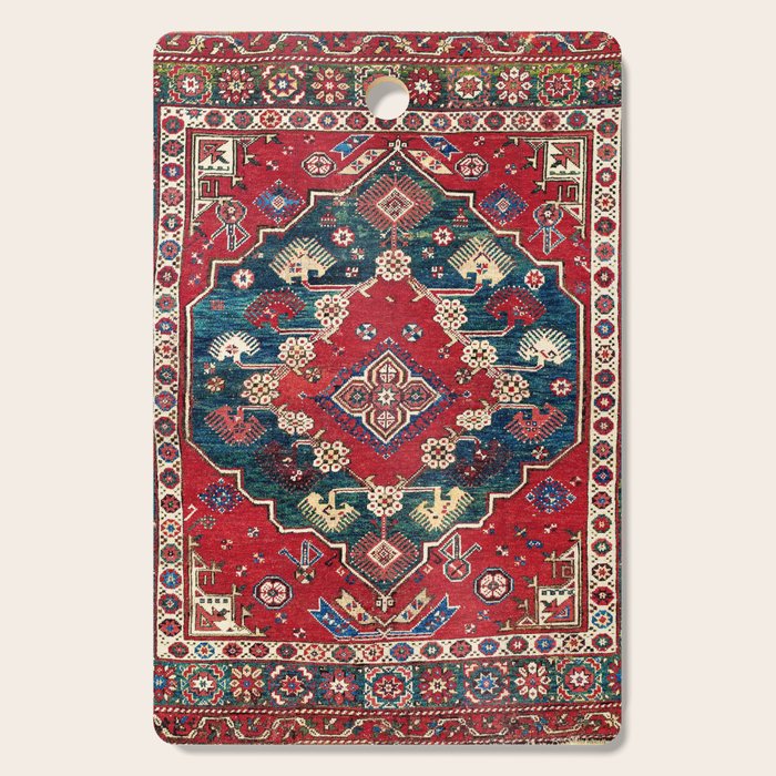 Dazkiri Southwest Anatolian Rug Print Cutting Board Gallery Image 1