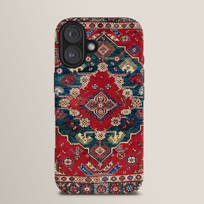 Dazkiri Southwest Anatolian Rug Print iPhone Case Gallery Image 13