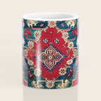 Dazkiri Southwest Anatolian Rug Print Coffee Mug Gallery Image 4