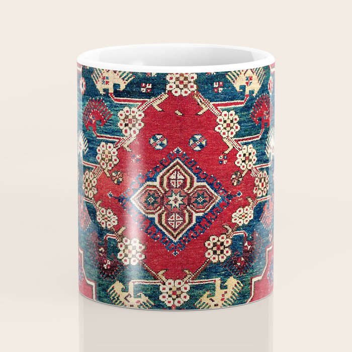 Dazkiri Southwest Anatolian Rug Print Coffee Mug Gallery Image 4