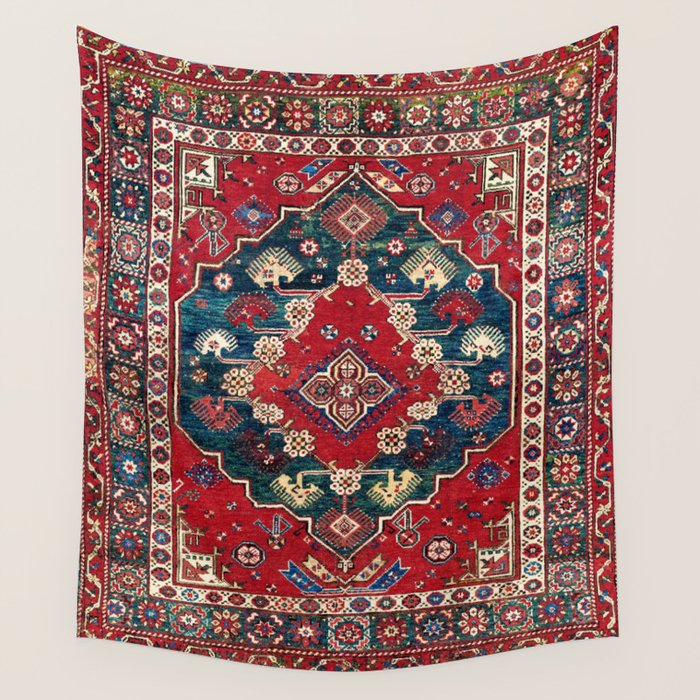 Dazkiri Southwest Anatolian Rug Print Wall Tapestry Gallery Image 4