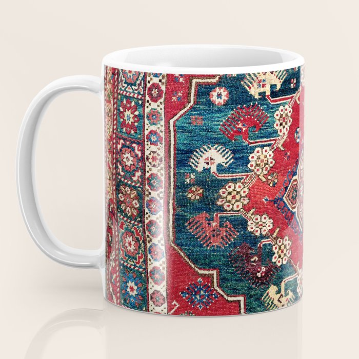 Dazkiri Southwest Anatolian Rug Print Coffee Mug Gallery Image 3
