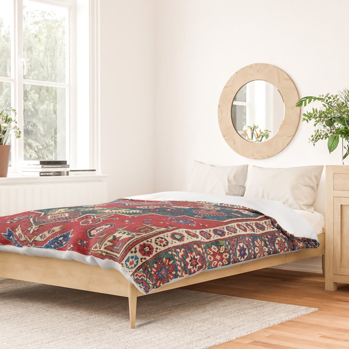 Dazkiri Southwest Anatolian Rug Print Duvet Cover Gallery Image 2