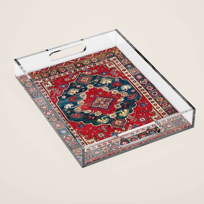 Dazkiri Southwest Anatolian Rug Print Acrylic Tray Gallery Image 1