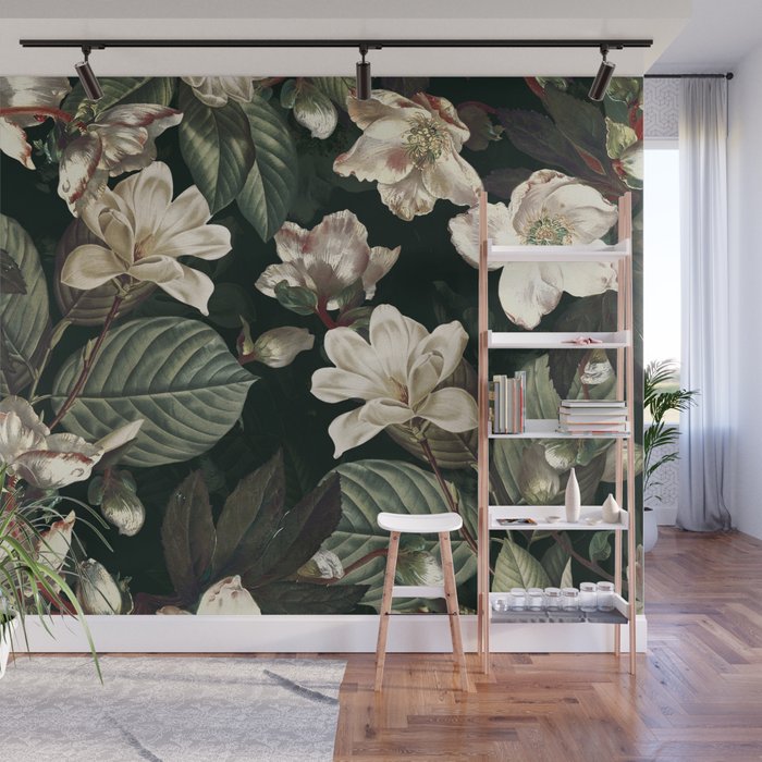Dark Garden IX Wall Mural Gallery Image 1