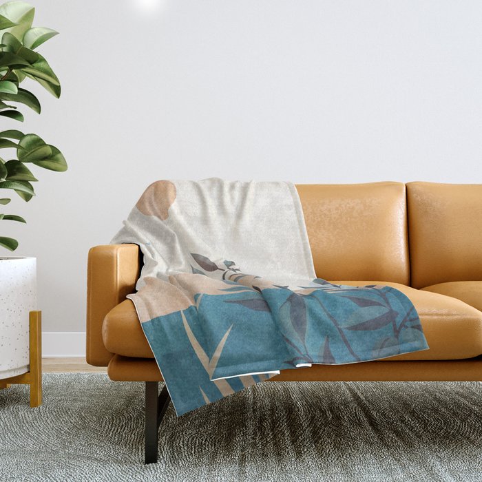 Nostalgic Beauty III  Throw Blanket Gallery Image 1