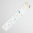 Blue Twombly 1928-2011 Table Runner Gallery Image 3