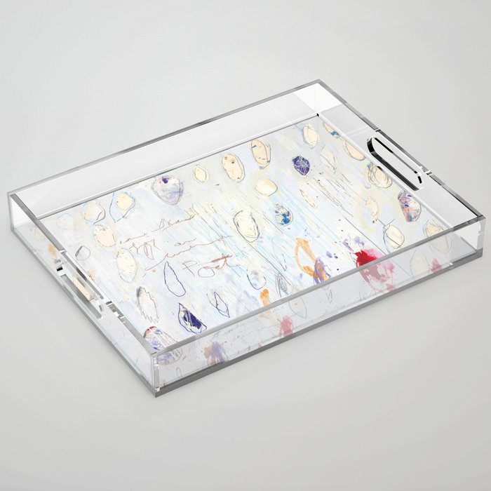 Blue Twombly 1928-2011 Acrylic Tray Gallery Image 1