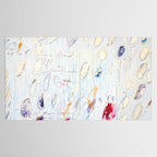 Blue Twombly 1928-2011 Tablecloth Gallery Image 2