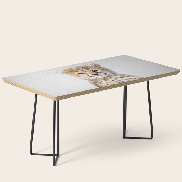 Baby Cheetah - Colorful Coffee Table Gallery Image 1