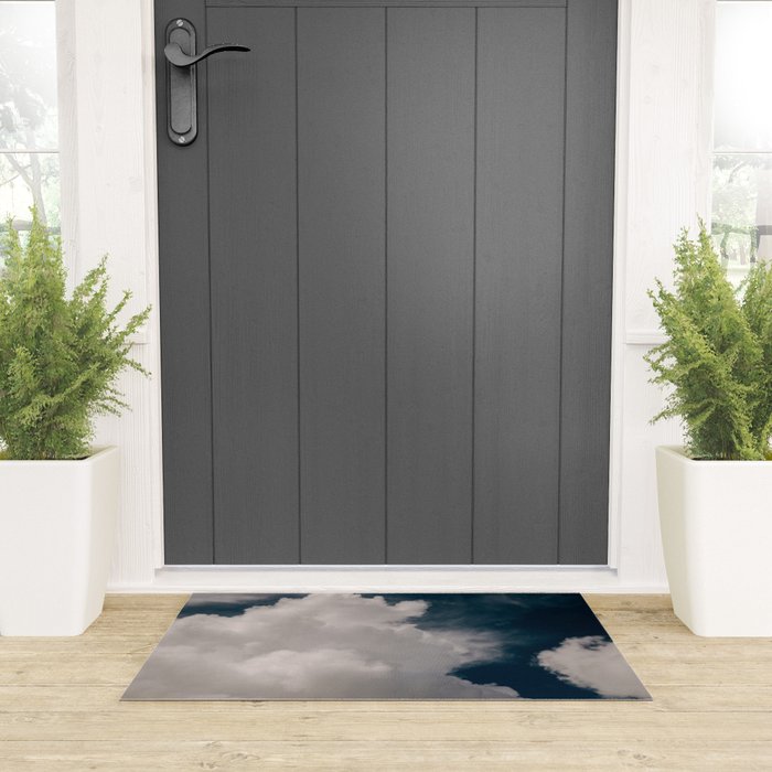 Puffy Clouds Welcome Mat Gallery Image 3