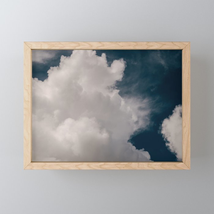 Puffy Clouds Mini Art Print Gallery Image 1