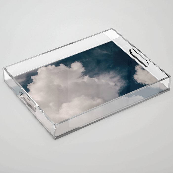 Puffy Clouds Acrylic Tray Gallery Image 1