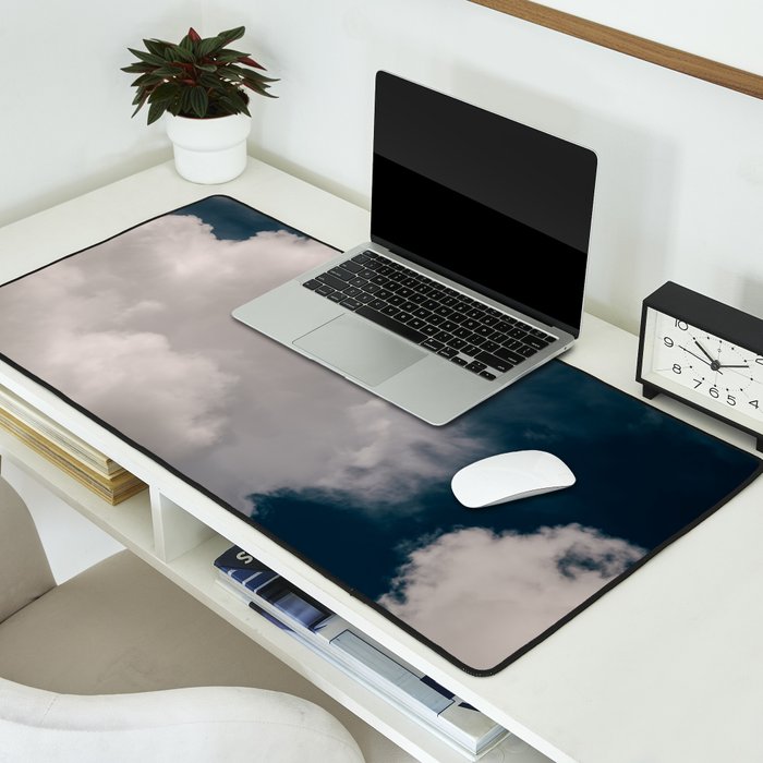 Puffy Clouds Desk Mat Gallery Image 2