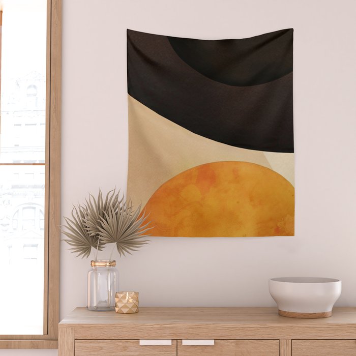 Abstract & Modern Shape Art 3 Wall Tapestry Gallery Image 2