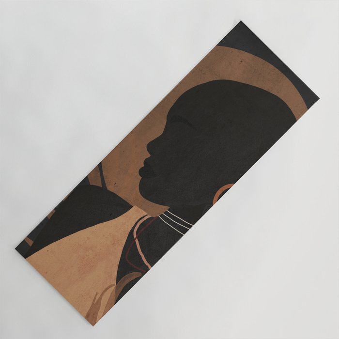 Tropical Girl 29 Yoga Mat Gallery Image 1