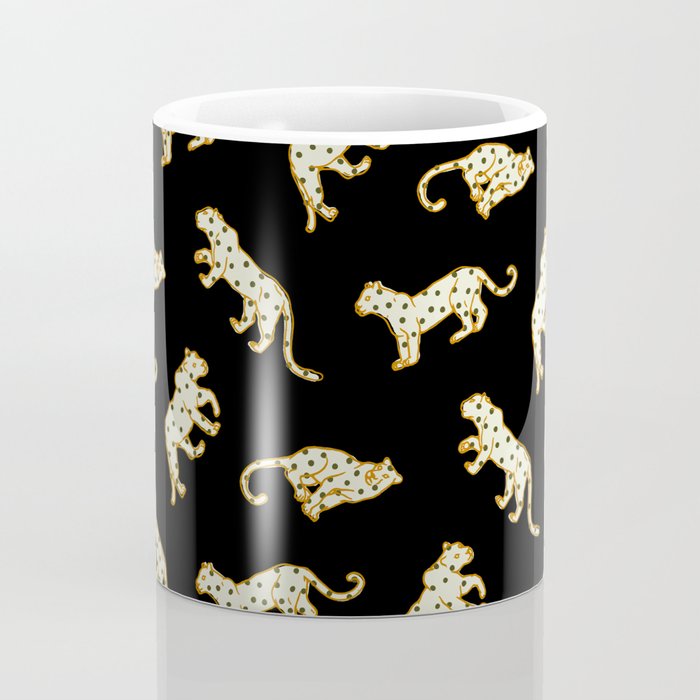 Leopard at Night Coffee Mug Gallery Image 4
