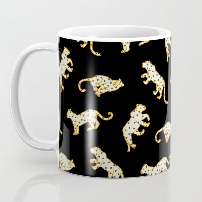 Leopard at Night Coffee Mug Gallery Image 3