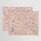 Cactus Desert - pink and copper Placemat Gallery Image 1