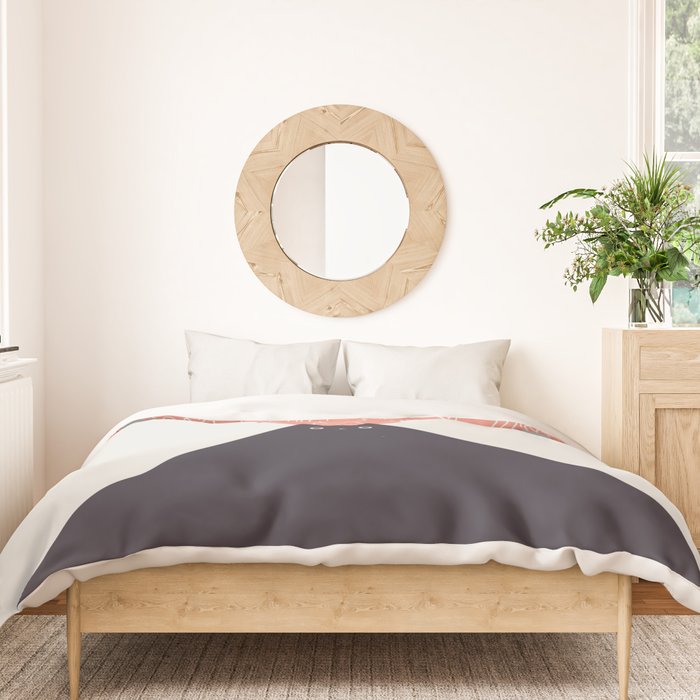 Cat Landscape 102: Vol-cat-no Duvet Cover Gallery Image 3