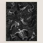 Cosmic Ocean (Black Version) Jigsaw Puzzle Gallery Image 1