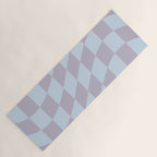 Wavy Soft Sky x Powdered Lavender Yoga Mat Gallery Image 1